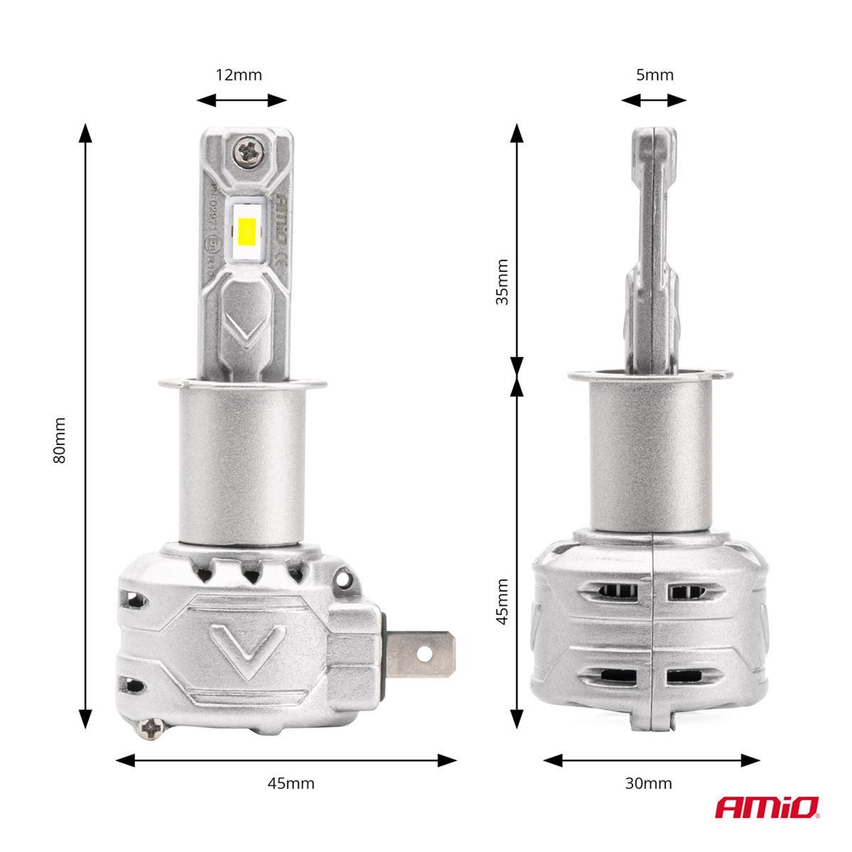 Żarówki Samochodowe Led X2 Series Amio H3 Amio-029