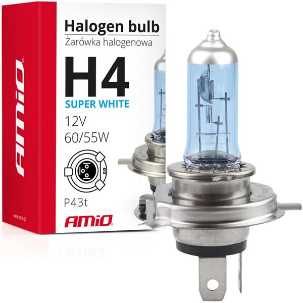 Żarówka Halogenowa H4 12V 60/55W Filtr Uv (E4) Sup