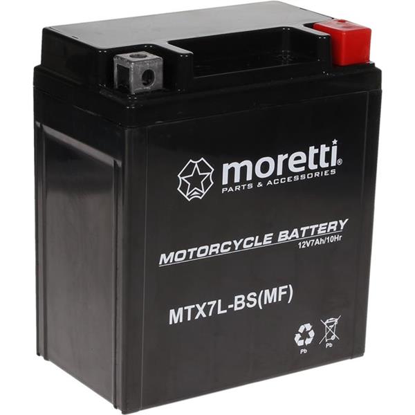 Akumulator Agm Mtx7L-Bs Moretti