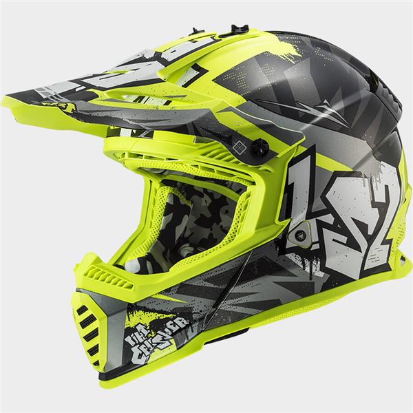 Kask LS2 MX437 Fast II Mini Crusher BL.H-V 06 L 