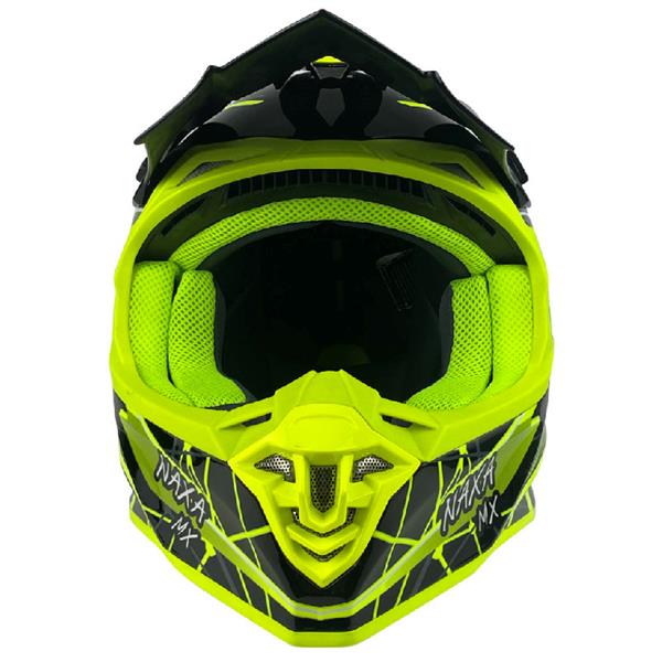 Kask Motocyklowy Naxa C9/U/XXL Fluo Połysk 