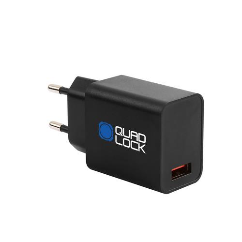 Ładowarka sieciowa Quad Lock® 18W USB A
Brak kabla w zestawie - kable dołączane do naszych ładowarek indukcyjnych są kompatybilne
