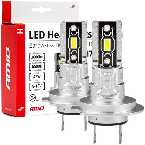 Żarówki Samochodowe Led H-Mini H7 Amio-03332