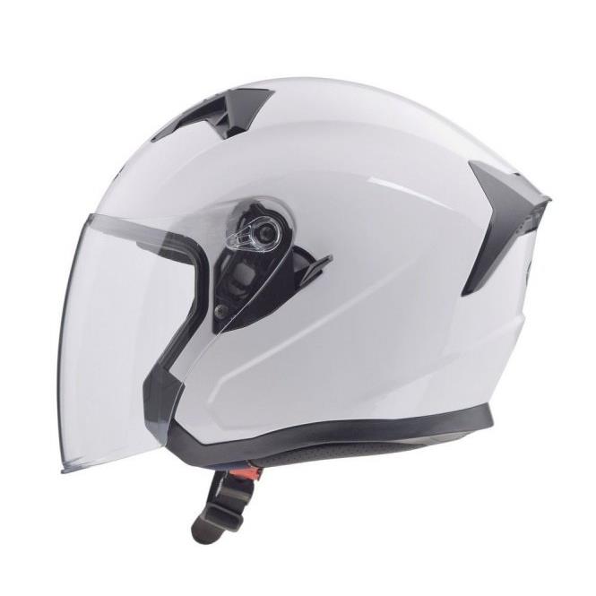 Kask Otwarty Typ JK528 Biały S Awina
