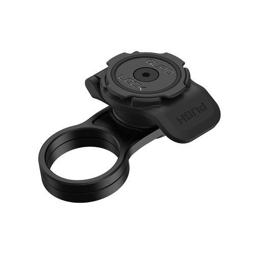1 x uchwyt Quad Lock® (z krótką czarną dźwignią i czarnymi śrubami)
1 x 5mm dystans pod zaślepkę o średnicy ?28.6mm
1 x dystans 3mm pod głowicę Quad Lock 360™
1 x Klucz imbusowy
