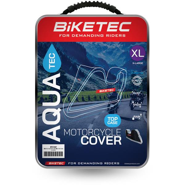 Pokrowiec Biketec Aquatec Kufer Black Xl