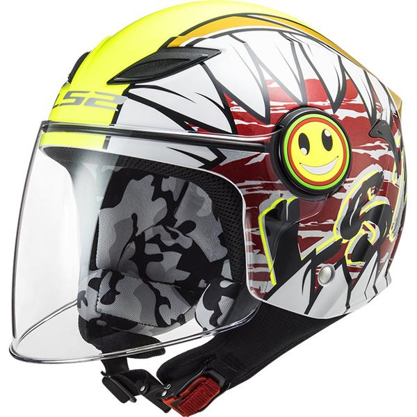 Kask Ls2 Of602 Funny Junior Crunch Yellow S