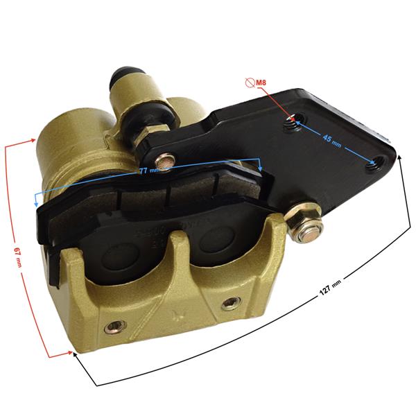 Zacisk Hamulcowy Tylny Db125