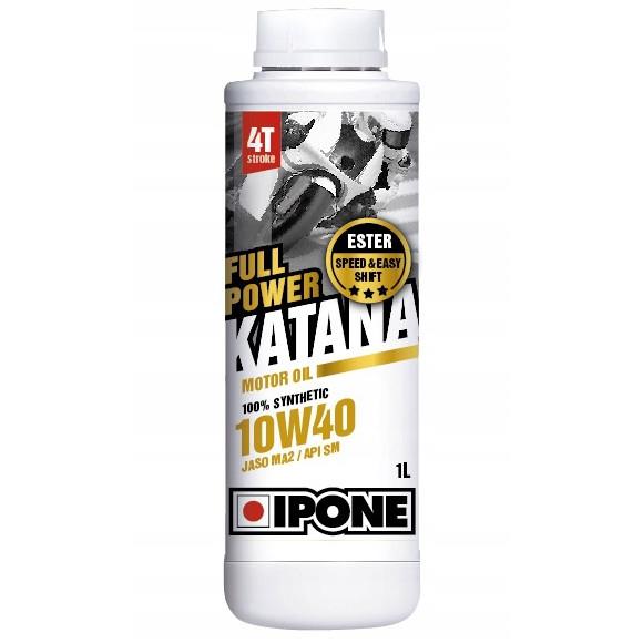 Ipone Full Power Katana 10W40 Olej Silnikowy 100 %