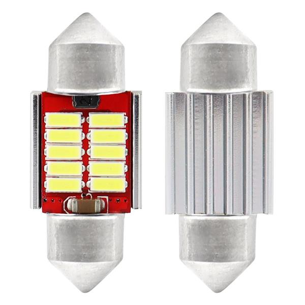 Led Canbus 4014 10Smd Festoon C5W C10W C3W 31Mm Wh
