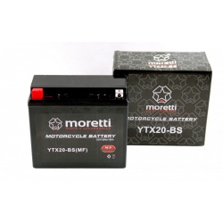 Akumulator Moretti Agm (Gel) Mtx20-Bs