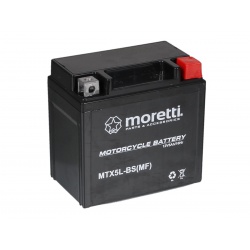 Akumulator Żelowy Moretti YTX5L-BS/MTX5L-BS