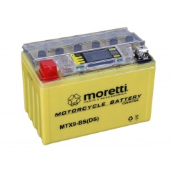 Akumulator Moretti Agm (I-Gel) Mtx9-Bs Ze Wskaźnik