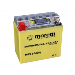 Akumulator Moretti Agm (I-Gel) Mb9-Bs Ze Wskaźniki