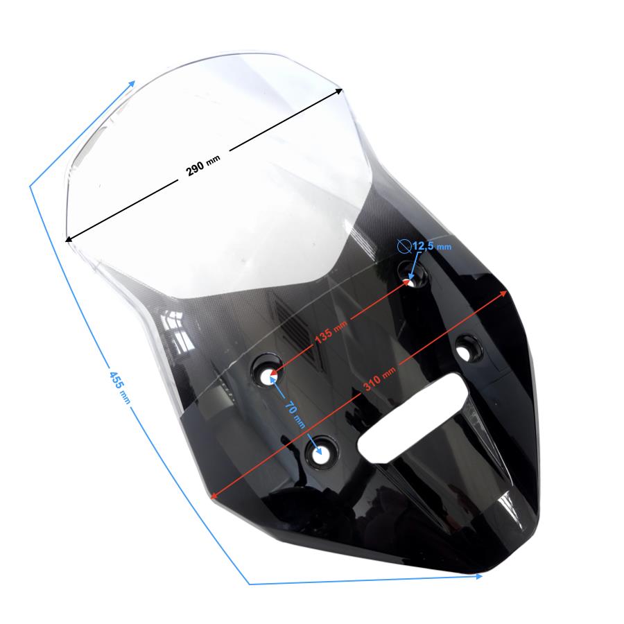 Owiewka - Deflektor Gt 125