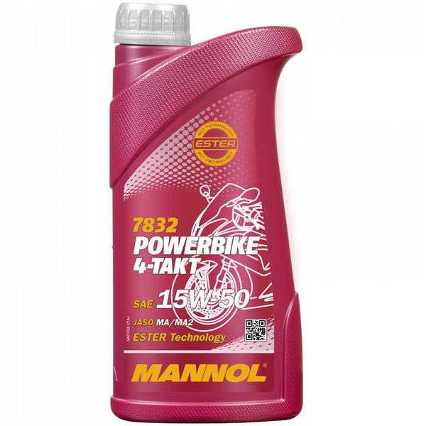 Olej Mannol 15W50 1L 4T Powerbike Sm Plastik