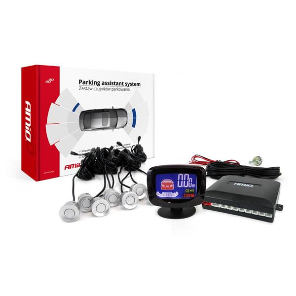 Zestaw Czujników Parkowania Cofania Led-Graf 8 Sen