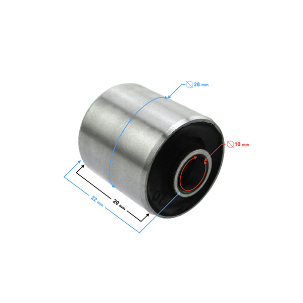 Tuleja Długość  22Mm Średnica Wewnętrzna Tuleji 10