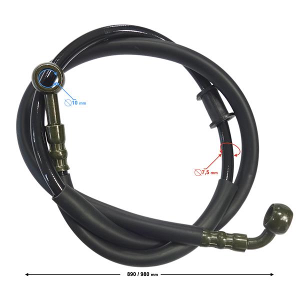 Przewód Hamulcowy Przód Cz. Tylna Falcon 125Cc Na 