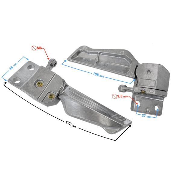 Podnóżki Pasażera Scalpel