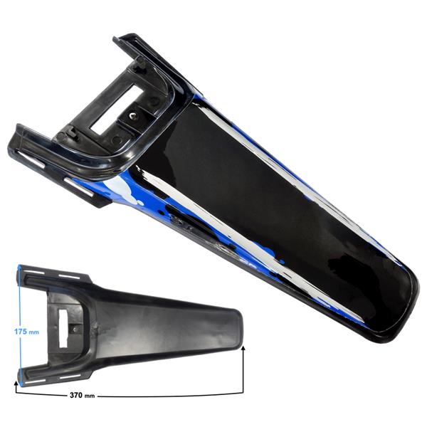 Obudowa - Błotnik Tylny Do Minicross Db14 Niebiesk