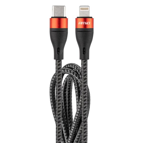 Kabel USB-C+Lightning 100cm FullLINK UC-17