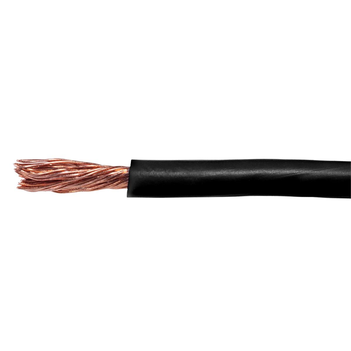 Przewód Jednożyłowy Czarny / Cable CCA 1x0.75mm 100m
