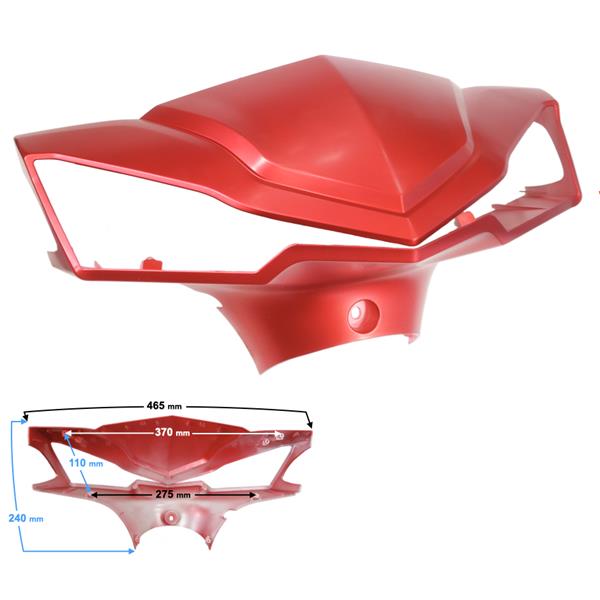 Obudowa Kierownicy Czerwona Energy 2.0