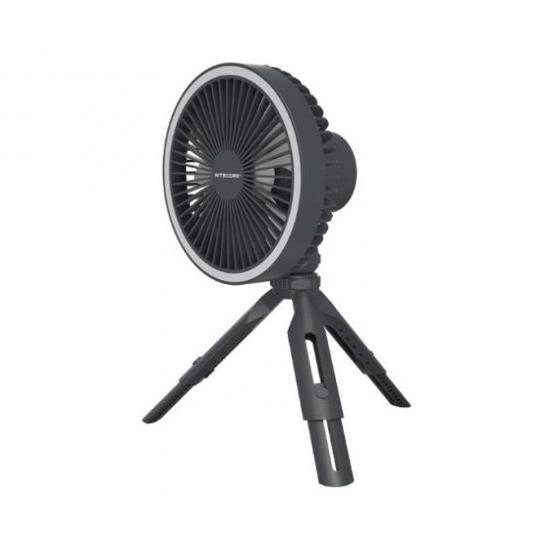 Wentylator +  Lampa Led Nitecore NEF10 Szary