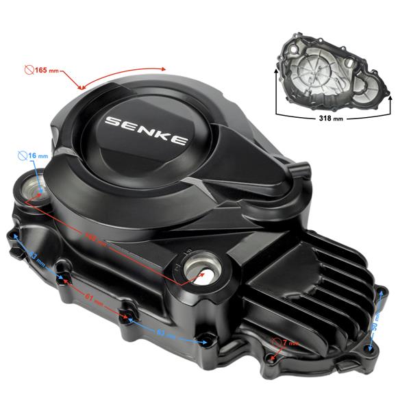 Pokrywa Karteru Prawa Do Motocykla Classic 125