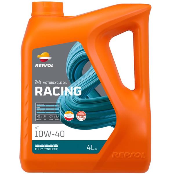 Repsol Olej Silnikowy 4T Racing 4T 10W40 4L Ma2 Sy