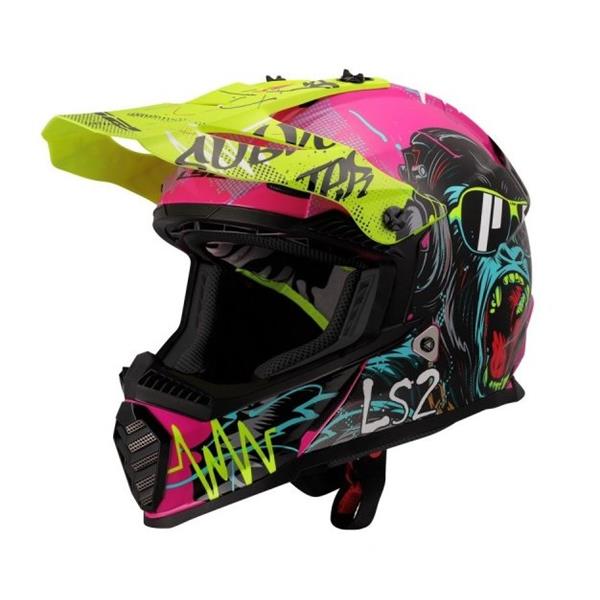 Kask LS2 MX437 Fast II Mini Gorilla-06 M BLK Liner