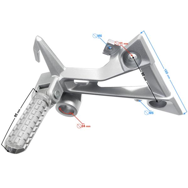 Podnóżek Prawy Tylny Blade R