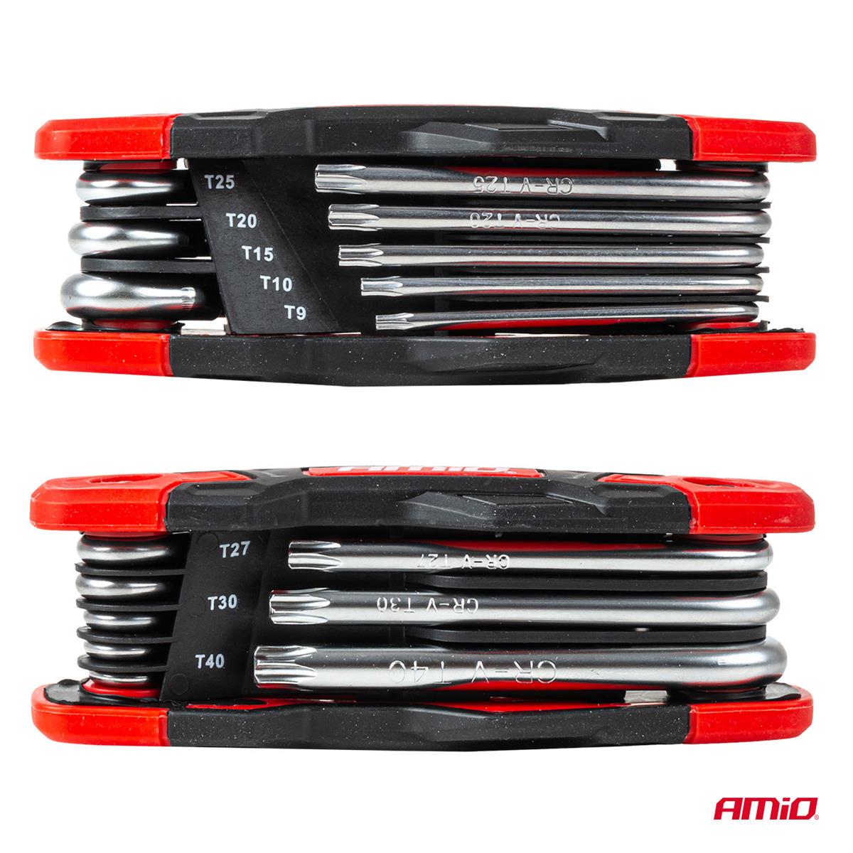 Klucze TORX Składane / Foldable TORX Key Set 8 PCS