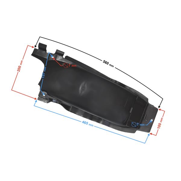 Obudowa - Tylna Osłona Koła