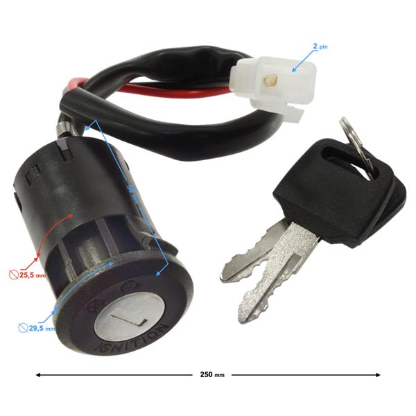 Stacyjka Z Końcówka Męska 2 Piny