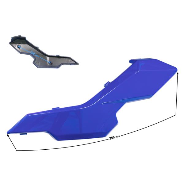 Obudowa Reflektora Lewa Cz. 2 Niebieska Gt 125