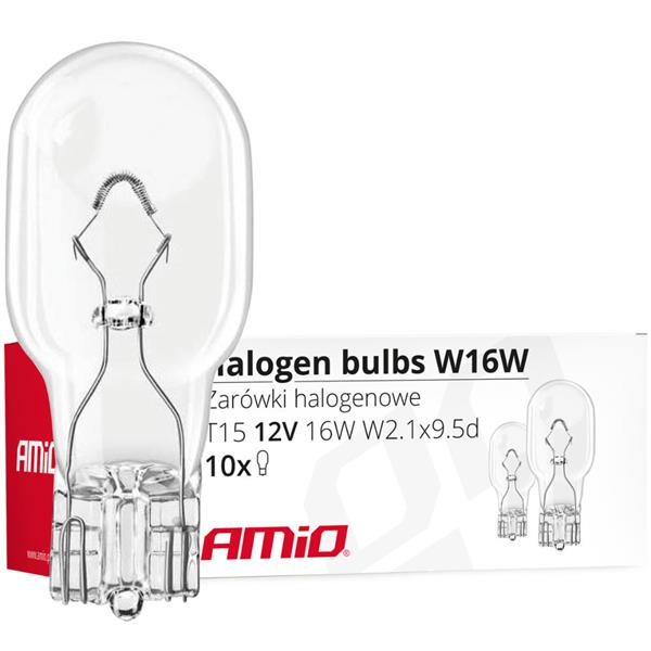 Żarówki halogenowe / Halogen bulbs T15 W16W W2.1x9
