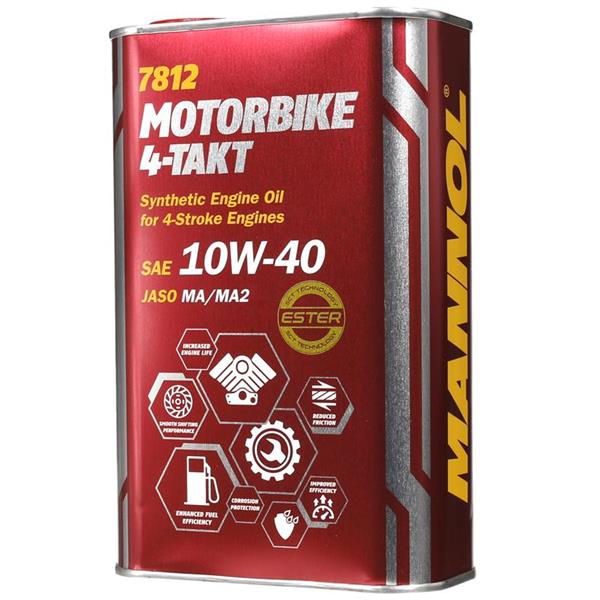 Olej Mannol 10W40 1L Motorbike 4T Ester