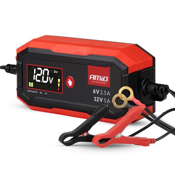 Prostownik Cyfrowy AGM GEL STD LFP MAX 5A 6V 12V PRO