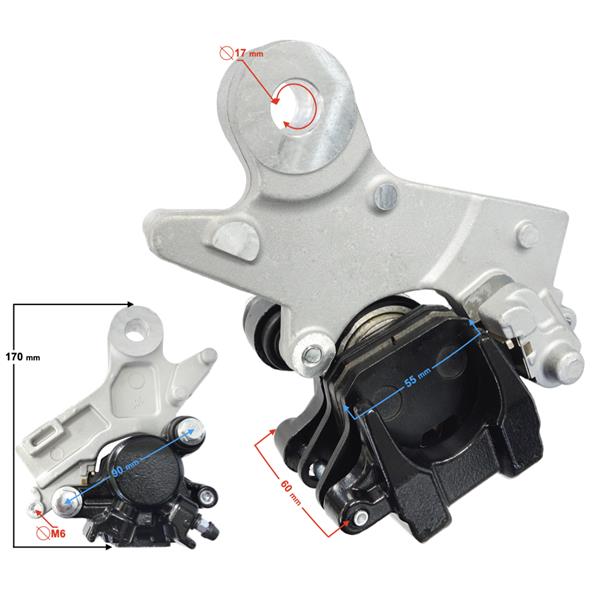 Zacisk Hamulca Tył Blade R