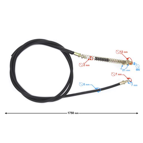 Linka Hamulca Tylnego Do Skutera Tres