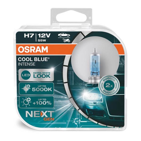 Żarówka Halogenowa Osram H7 12V 55W Px26D Cool Blu
