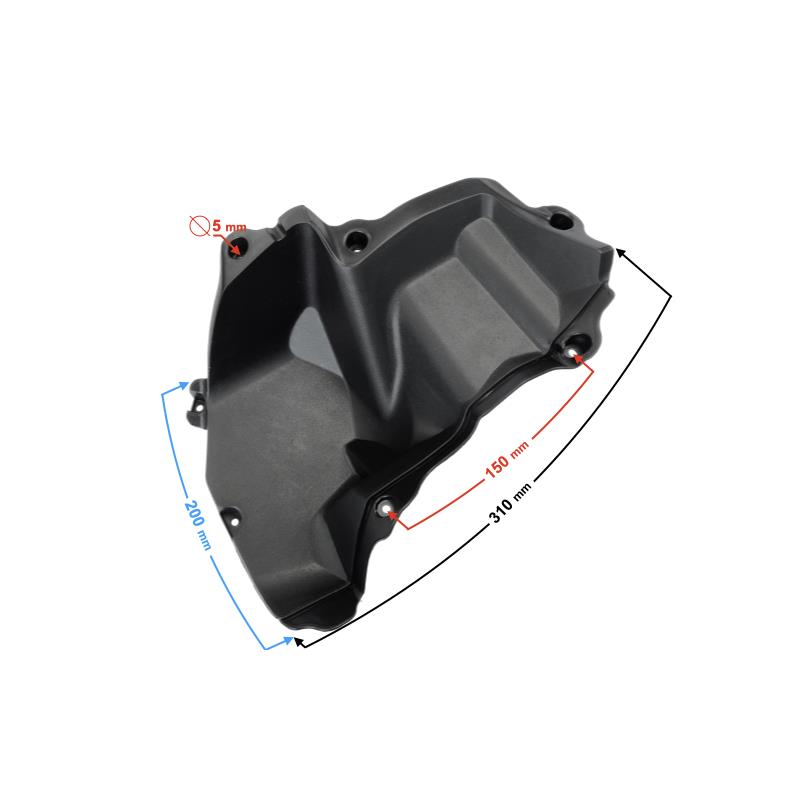 Obudowa Kanapy Dół Czarna Scalpel