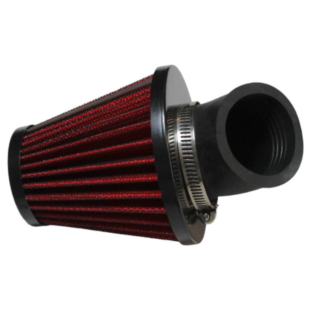 Filtr Powietrza Stożkowy Power Force Czerwony 38mm