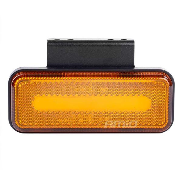 Lampa Obrysowa Led Om-02-O Prostokątna Pomarańczow