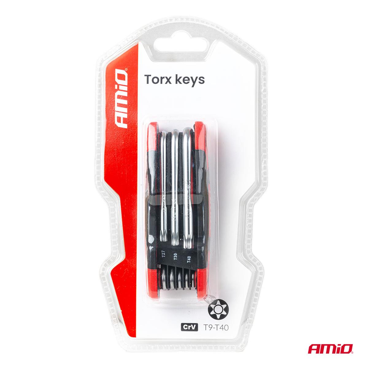 Klucze TORX Składane / Foldable TORX Key Set 8 PCS