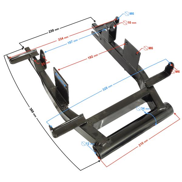 Wahacz Tylny Do Skutera E Energy