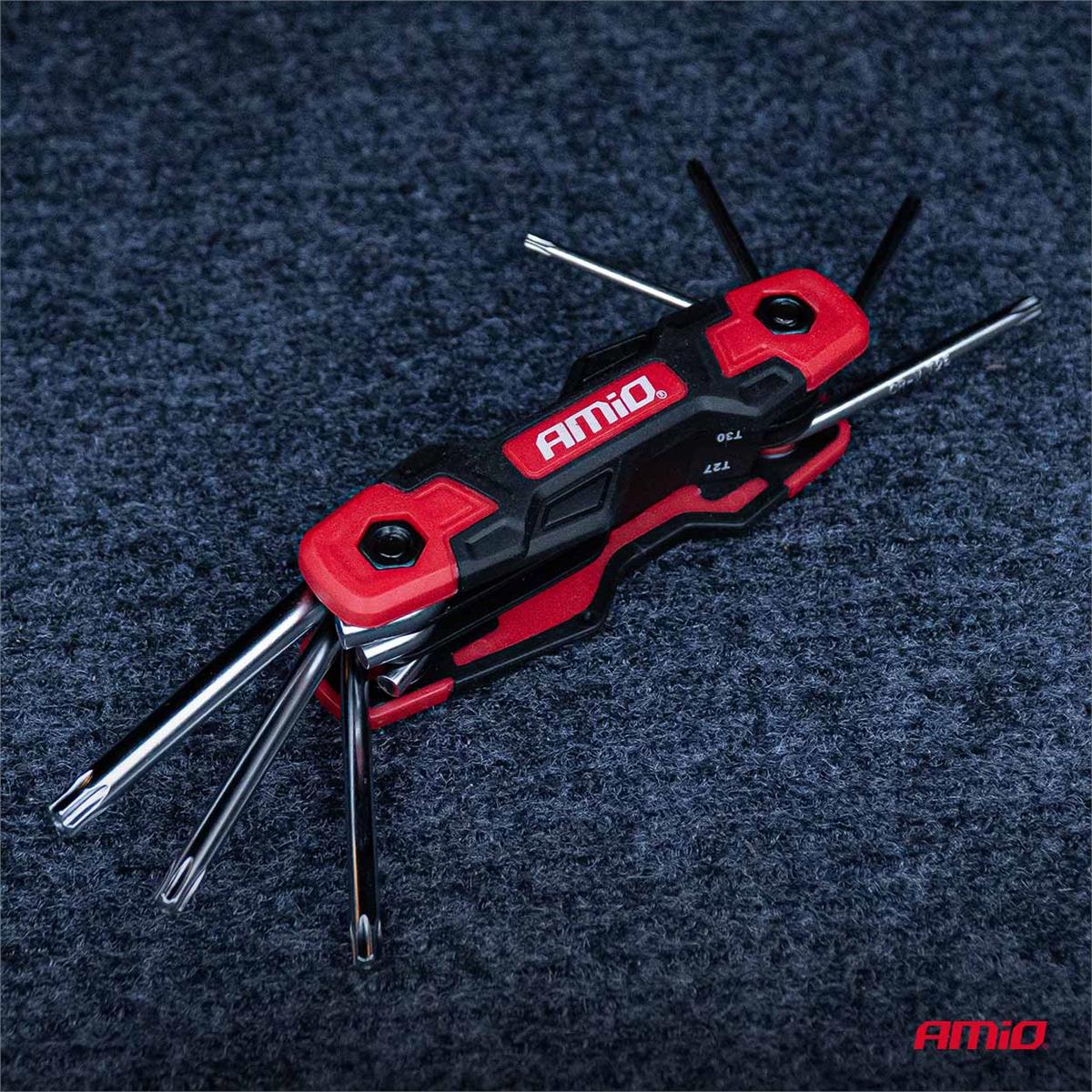 Klucze TORX Składane / Foldable TORX Key Set 8 PCS