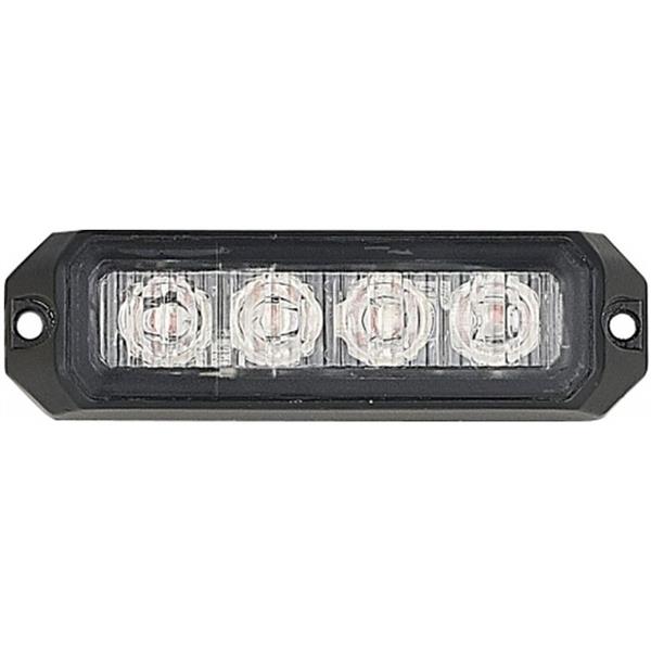 Lampa Strobo 4X Led Mała Pomarańczowa R65 R10